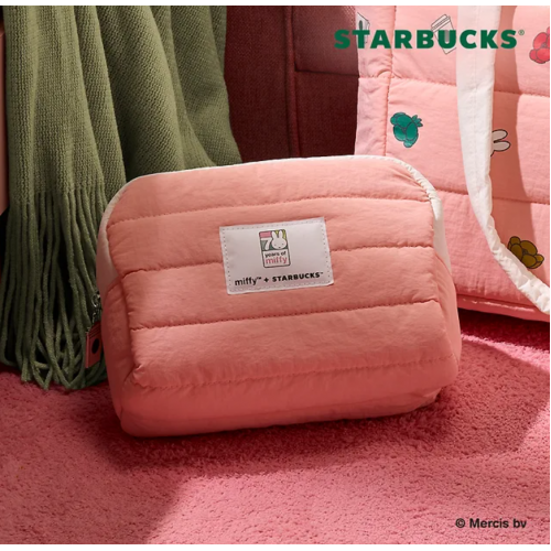 韓國Starbucks x Miffy大容量化妝袋/收納袋 韓國Starbucks x Miffy大容量化妝袋/收納袋